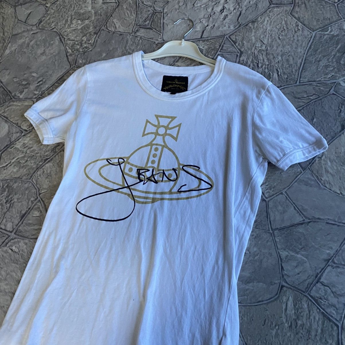 Vivienne Westwood Vivienne Westwood T shirt Big Logo White Size US S / EU 44-46 / 1 - 2 Thumbnail