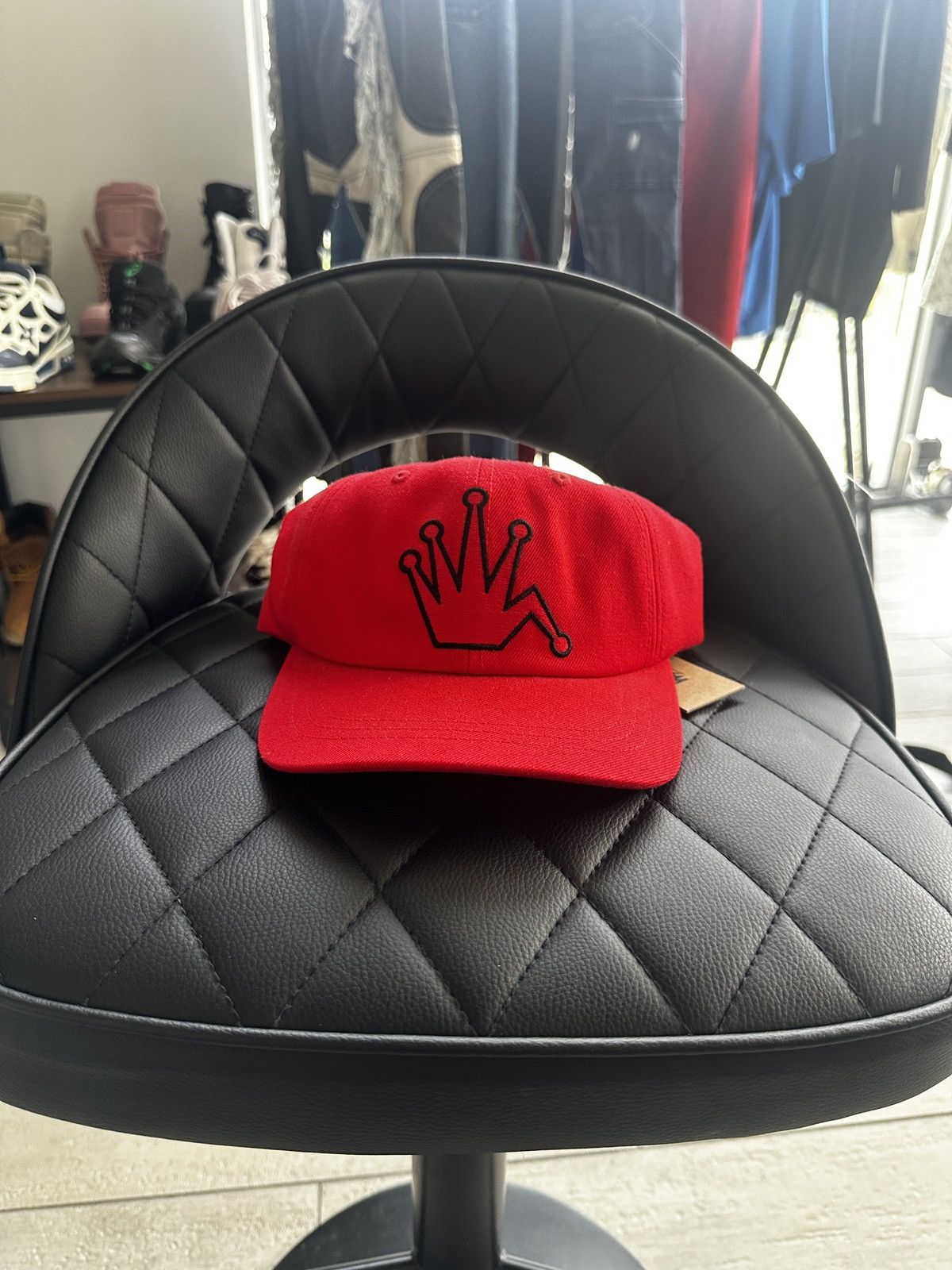 Stussy Stüssy Red Crown Logo Cap Size ONE SIZE - 1 Thumbnail
