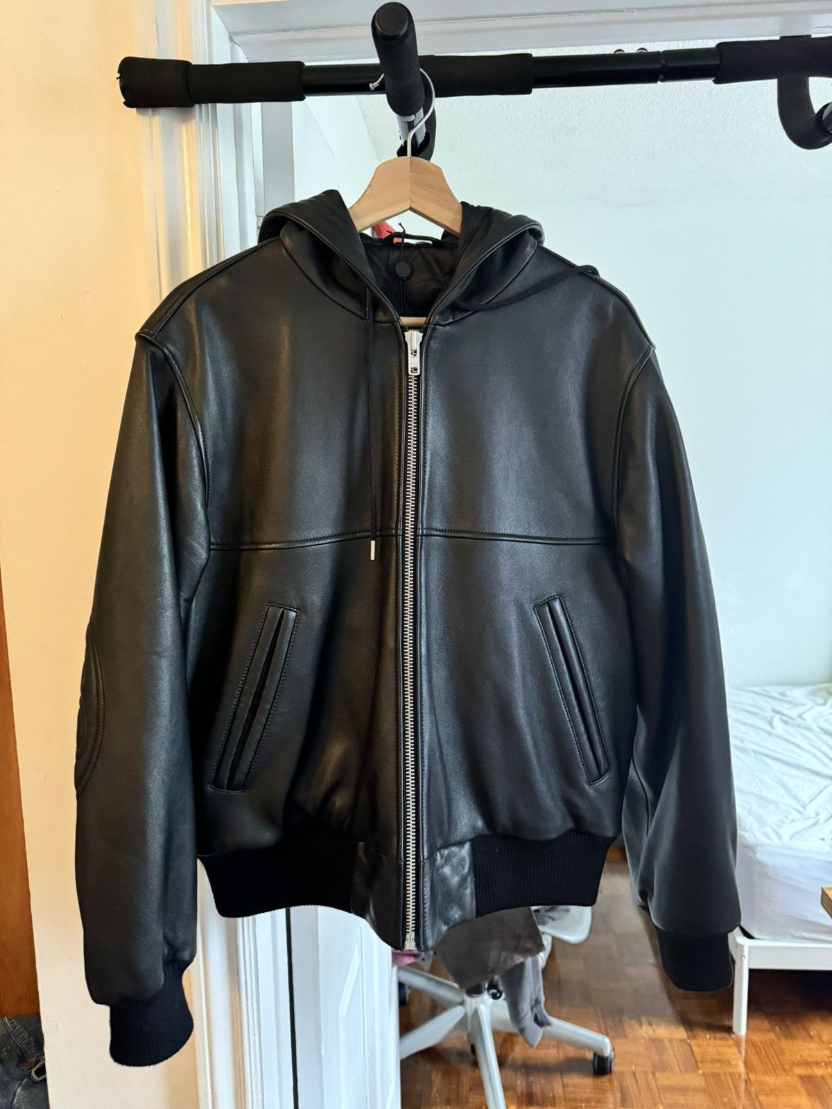 Stussy Stüssy SS Link Leather Bomber Black S | Grailed