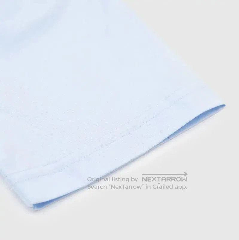 Burberry Burberry Blue Cotton Logo Short Sleeve Tee. Size L / US 10 / IT 46 - 6 Thumbnail