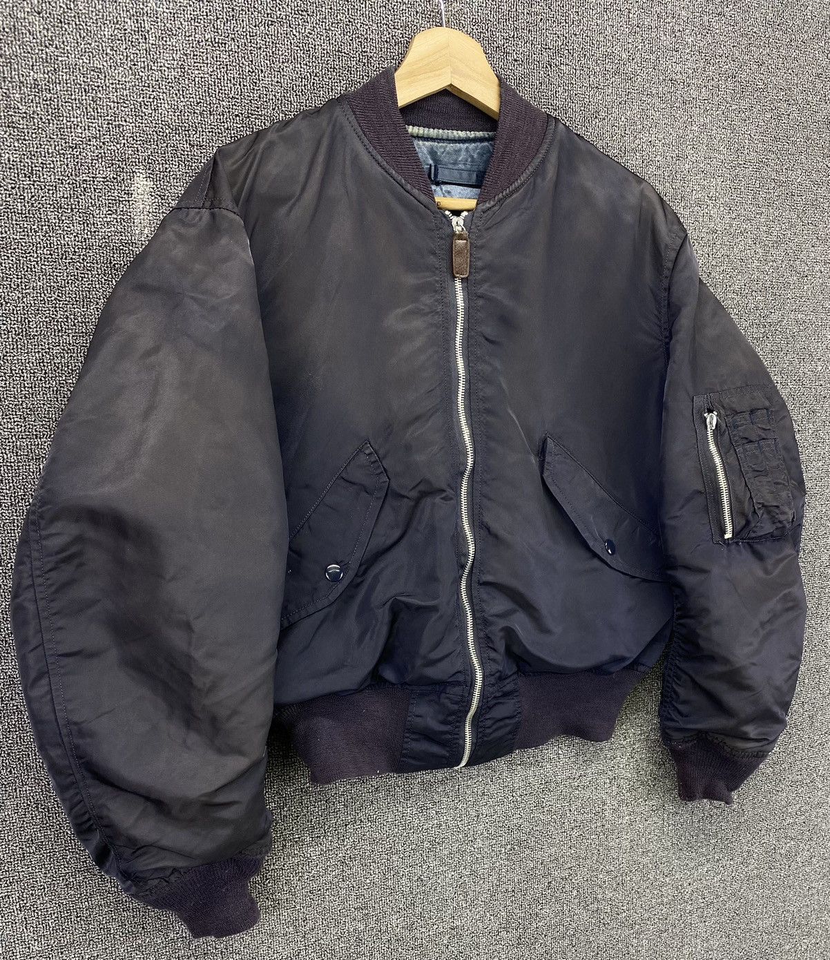 Alpha Industries Vintage Alpha Industries Utility L-2B Bomber Jacket Size M / US 6-8 / IT 42-44 - 2 Thumbnail