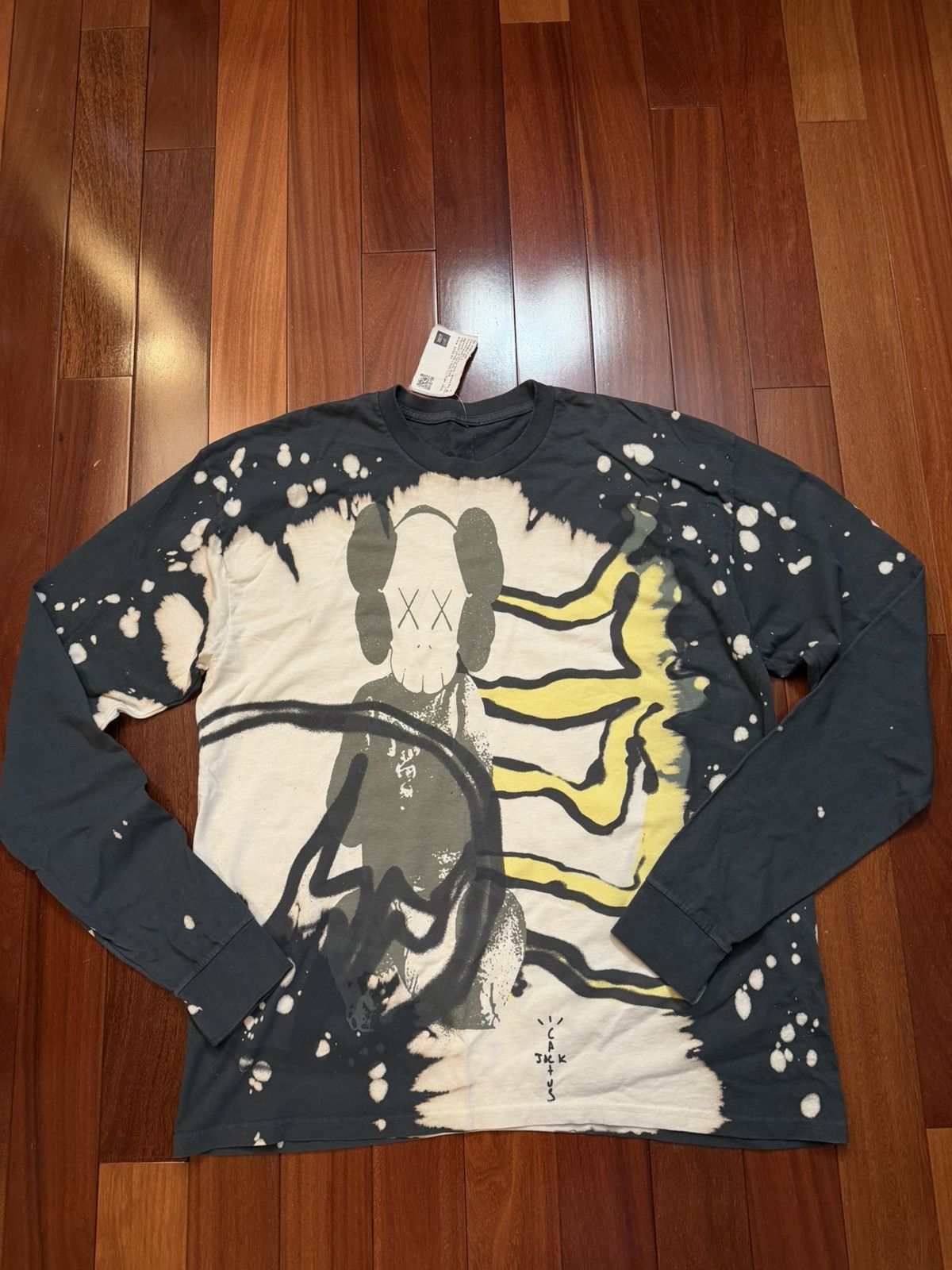 Fragment Design × Kaws × Travis Scott Travis Scott Cactus Jack Kaws X Fragment long sleeve tee Size US L / EU 52-54 / 3 - 1 Thumbnail