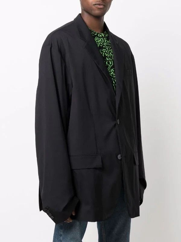Balenciaga Balenciaga Afterworld Black Oversized Tailored Blazer Size US S / EU 44-46 / 1 - 7 Thumbnail