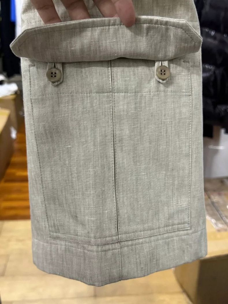 Loro Piana LORO PIANA Cargo shorts Size US 32 / EU 48 - 4 Thumbnail