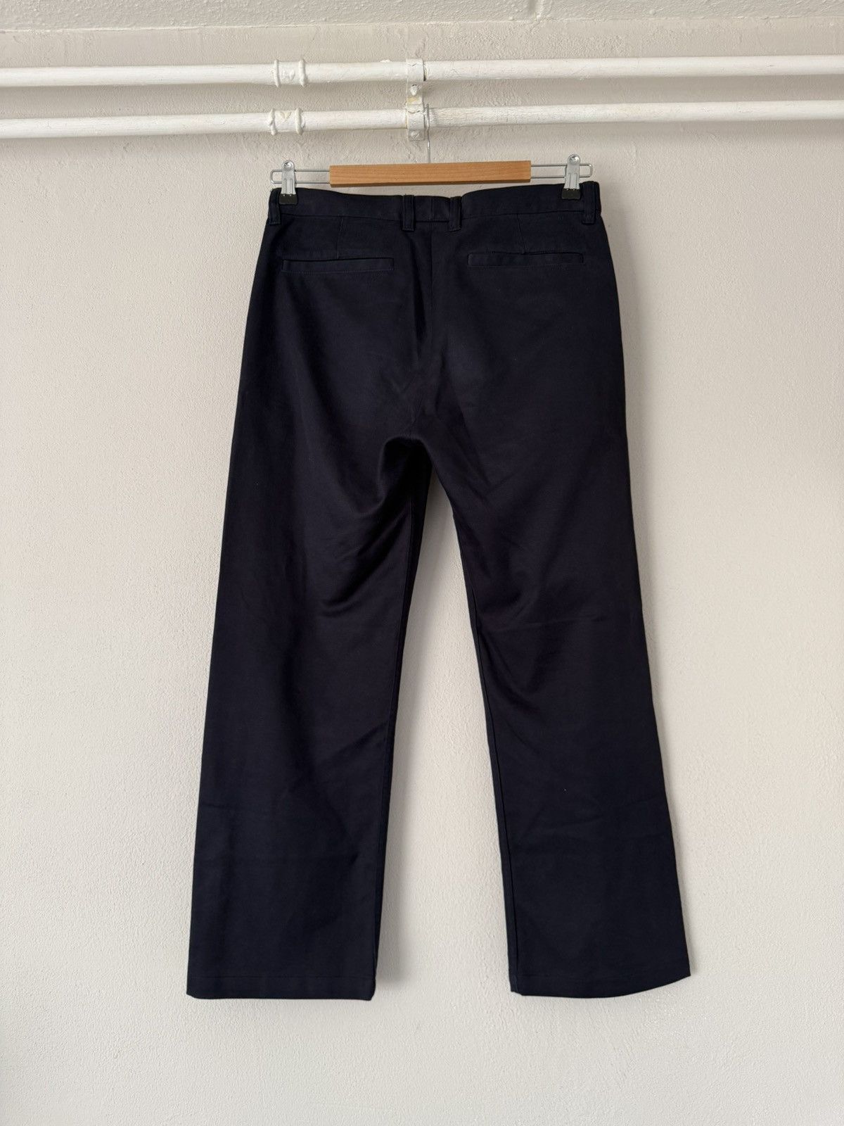 Dries Van Noten Navy Cotton Trousers Size US 30 / EU 46 - 8 Thumbnail