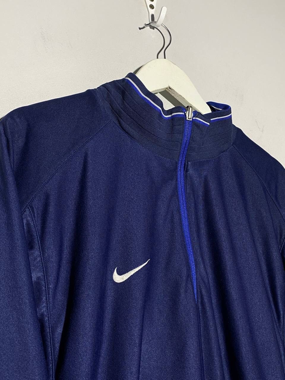 Nike Vintage 2000s Nike y2k streetwear 1/4 zip reversible top Size US XL / EU 56 / 4 - 10 Thumbnail