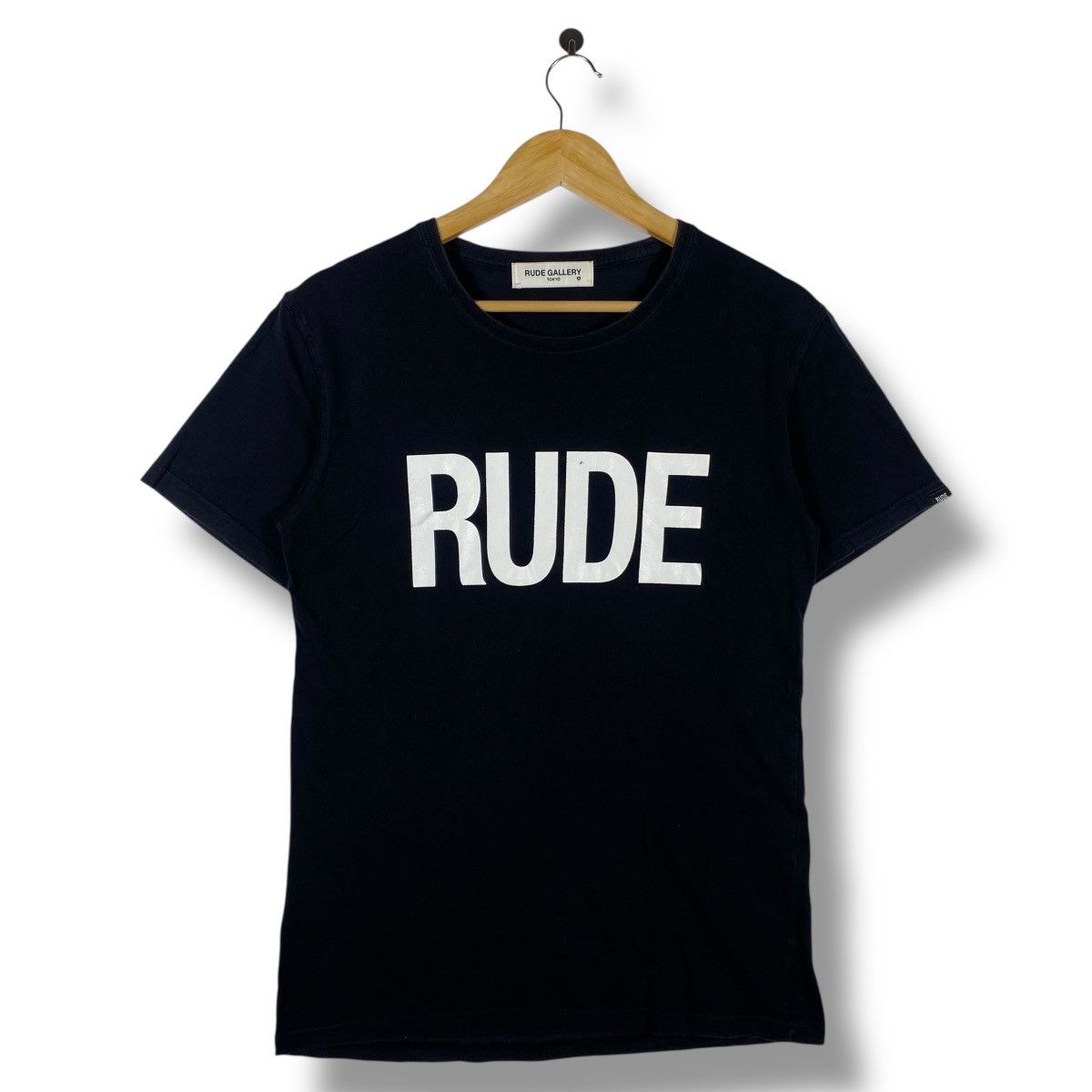 RUDE GALLERY Japanese Brand RUDE GALLERY Tokyo Logo Tee Shirt Large Size Size US M / EU 48-50 / 2 - 1 Thumbnail