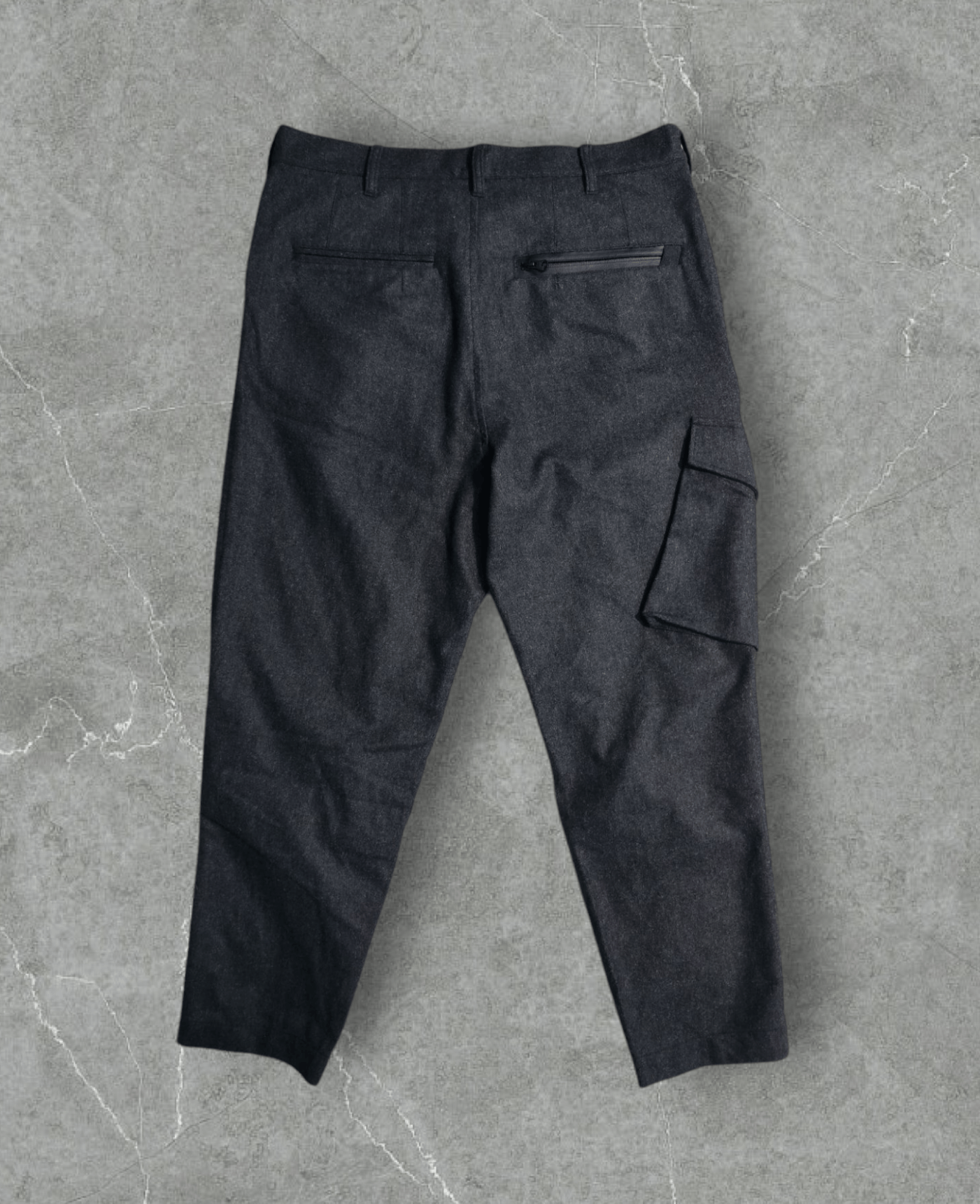 Y-3 Yohji Yamamoto Y-3 - Wool Tech Cargo Pants M Size US 34 / EU 50 - 3 Thumbnail