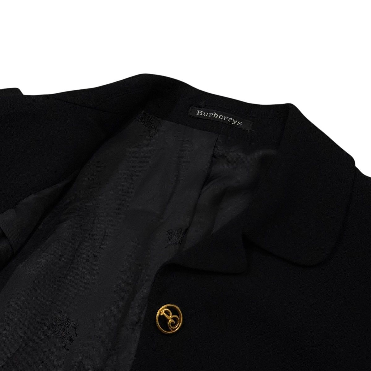 Burberry Vintage Burberry England Gold Buttons Casual Wool Jacket Size M / US 6-8 / IT 42-44 - 19 Thumbnail