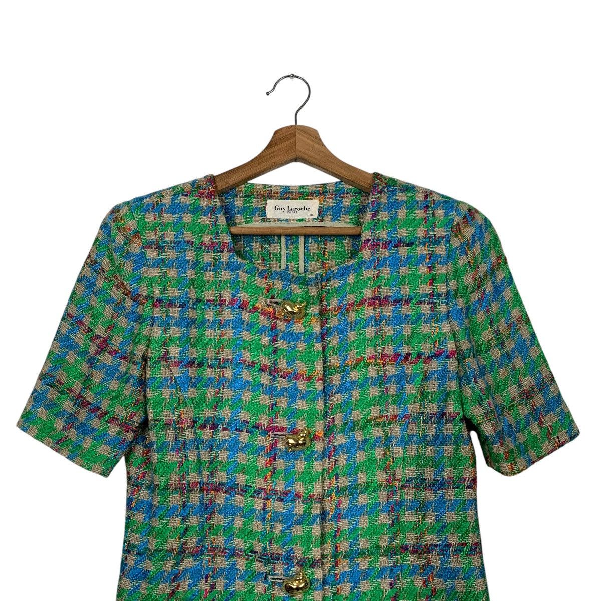 Guy Laroche Guy Laroche Paris Tweed Jacket Size S / US 4 / IT 40 - 2 Thumbnail
