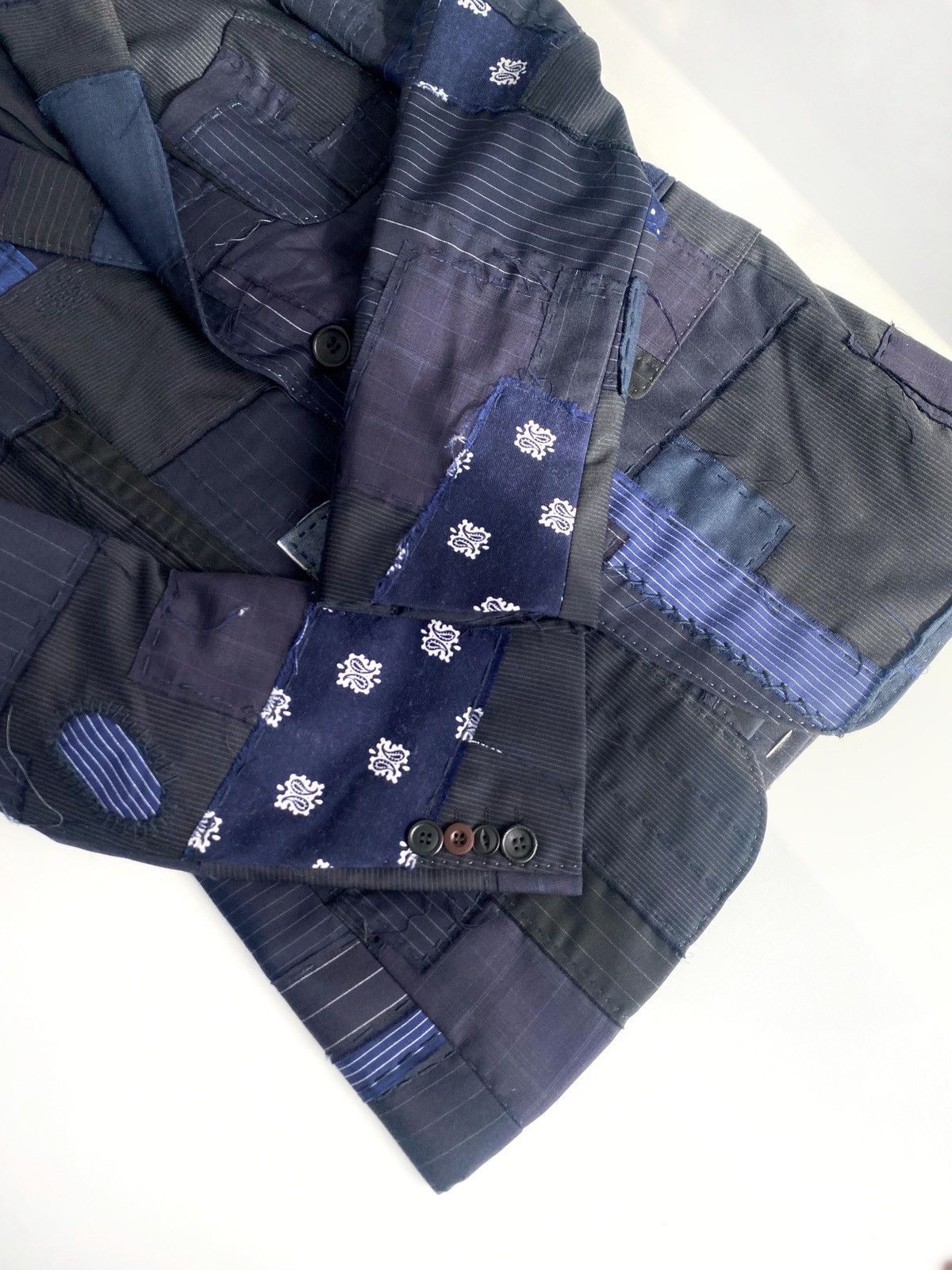 Comme des Garcons × Junya Watanabe JUNYA WATANABE 15S/S patchworks tailored jacket Size US L / EU 52-54 / 3 - 6 Thumbnail