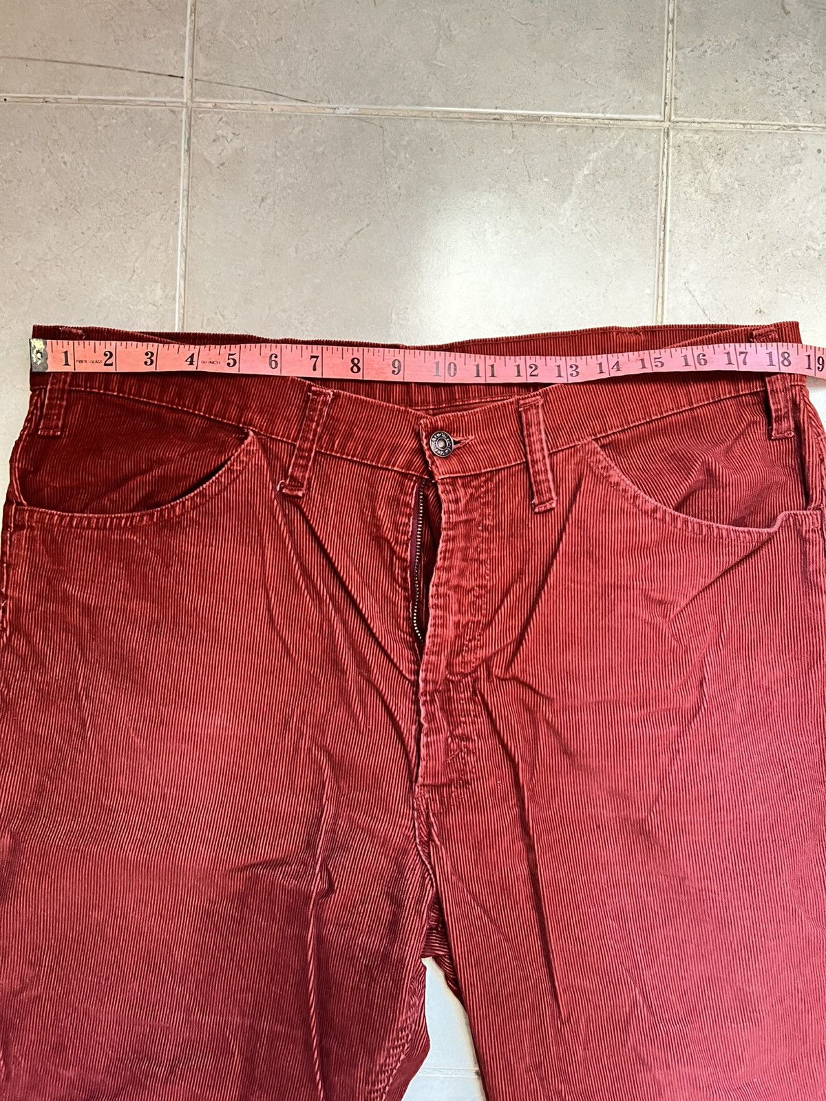 Levi's × Levi's Vintage Clothing Vintage Levis 519 Button 3 Pants Corduroy Size US 38 / EU 54 - 9 Thumbnail