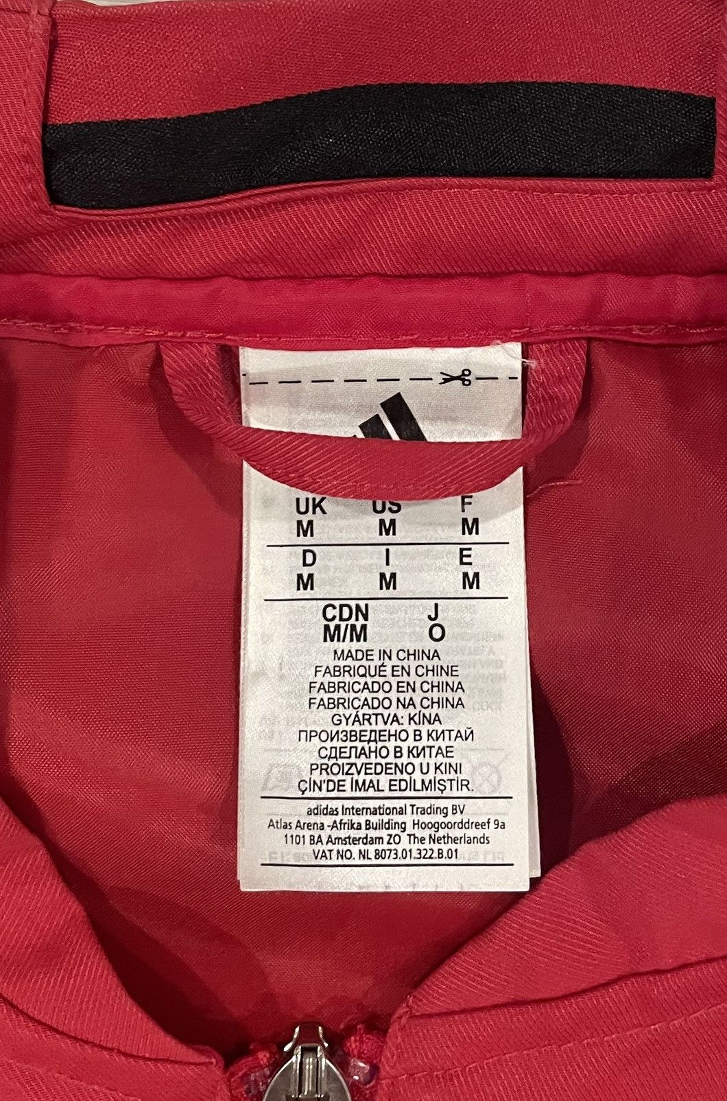 Adidas Adidas 2015/16 Manchester United Jacket Men’s Size Medium Size US M / EU 48-50 / 2 - 3 Thumbnail