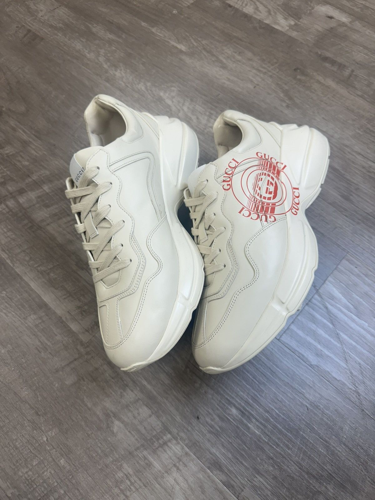 Gucci GUCCI RHYTON INTERLOCKING DISK | Grailed