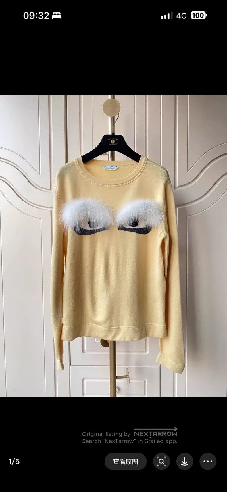 Fendi Fendi Cashmere sweater Size S / US 4 / IT 40 - 1 Thumbnail