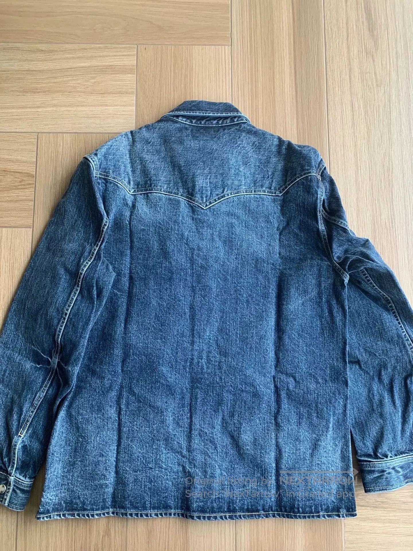 Japanese Brand denim western ranch jacket for men. Size US XXL / EU 58 / 5 - 2 Thumbnail