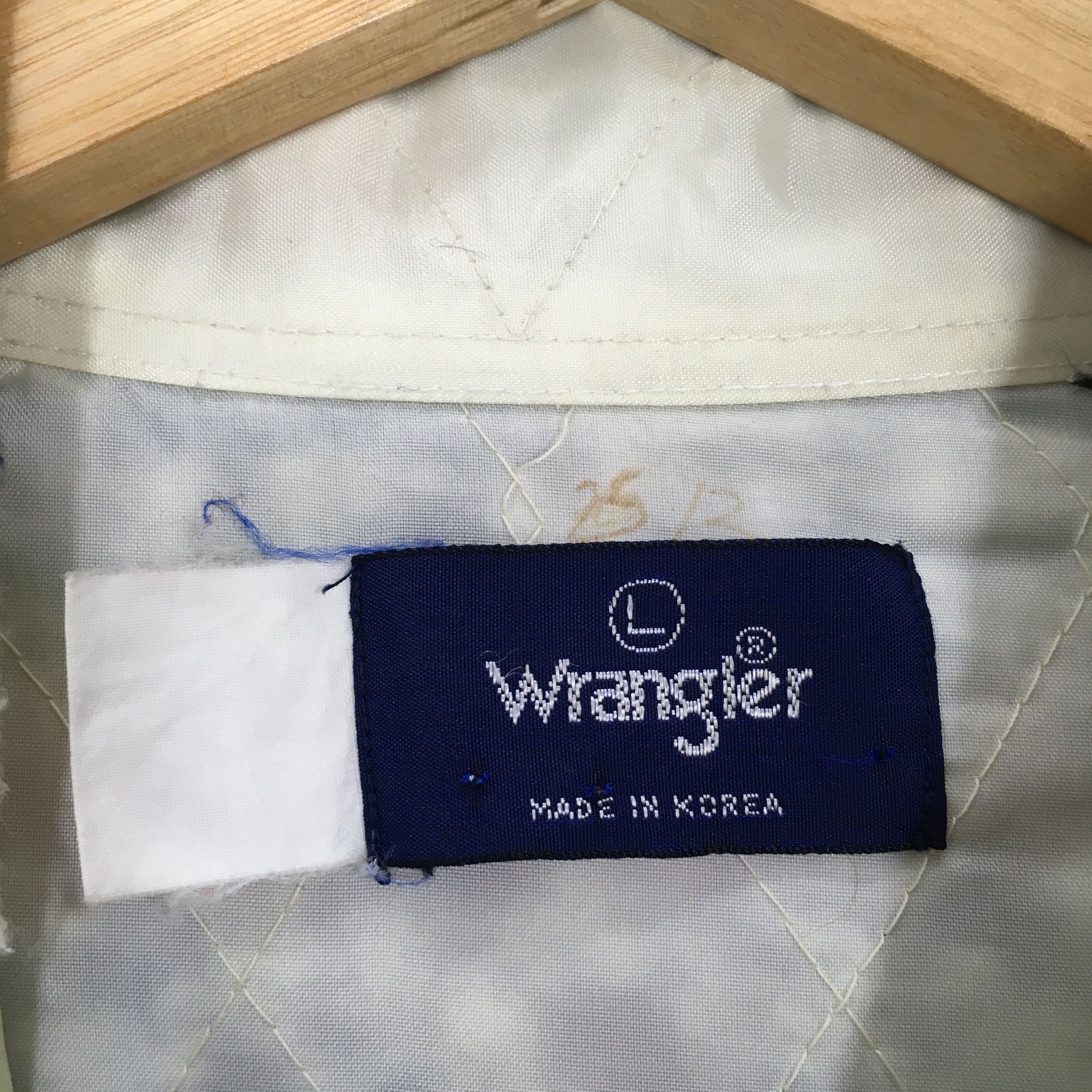 Flannel × Japanese Brand × Wrangler Vintage 90s Wrangler Workers Checkered Flannel Shirt Large Size US L / EU 52-54 / 3 - 6 Thumbnail