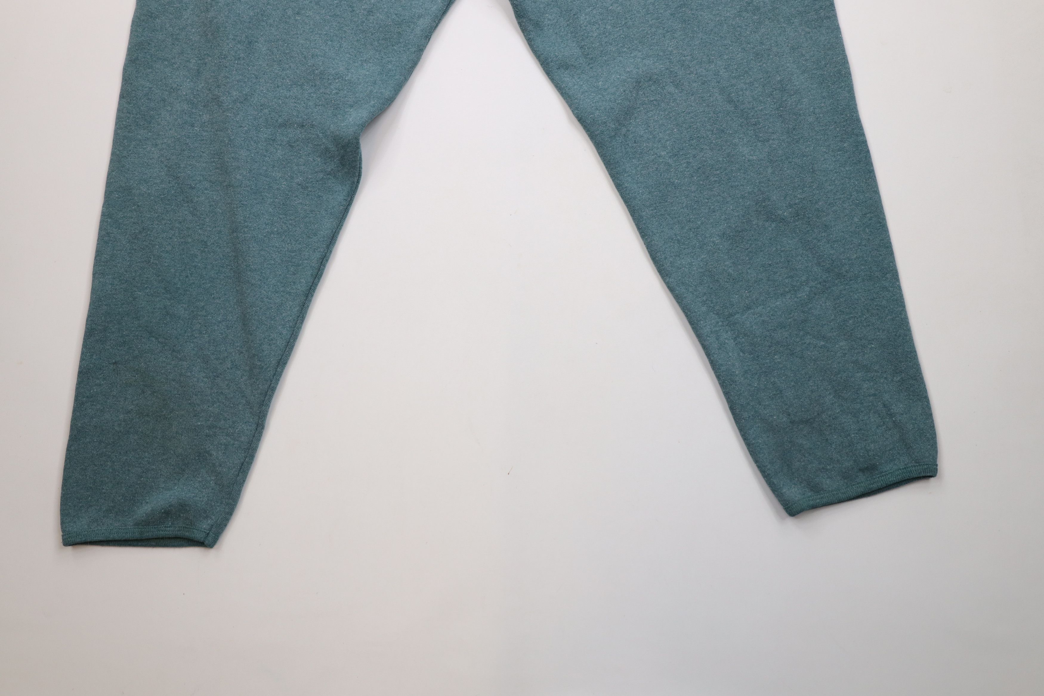 Vintage Vintage 90s Streetwear Tapered Leg Sweatpants Green USA Size 30" / US 8 / IT 44 - 11 Thumbnail