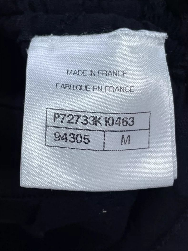 Chanel Chanel Black hollow full logo pearl drawstring short sleeve Size M / US 6-8 / IT 42-44 - 6 Thumbnail