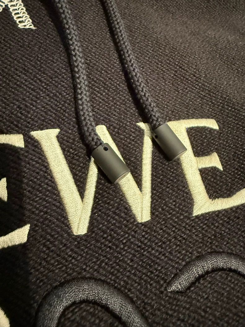 Loewe LOEWE Qiqiao cotton embroidered hooded pulley hoodie Size M / US 6-8 / IT 42-44 - 3 Thumbnail