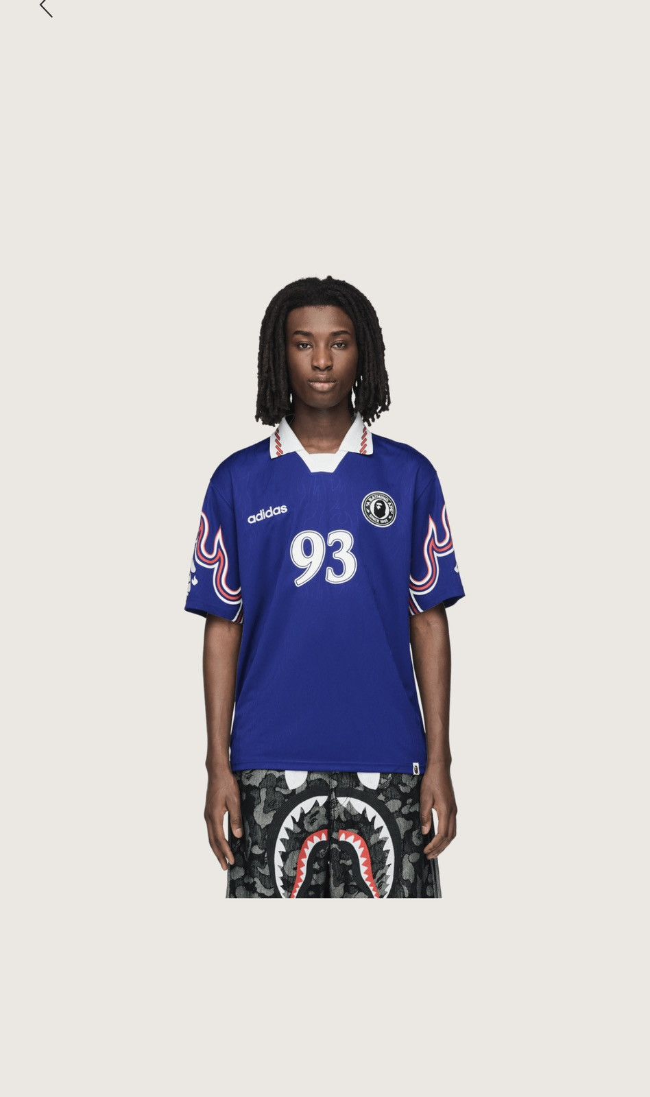 adidas x BAPE Flame Jersey