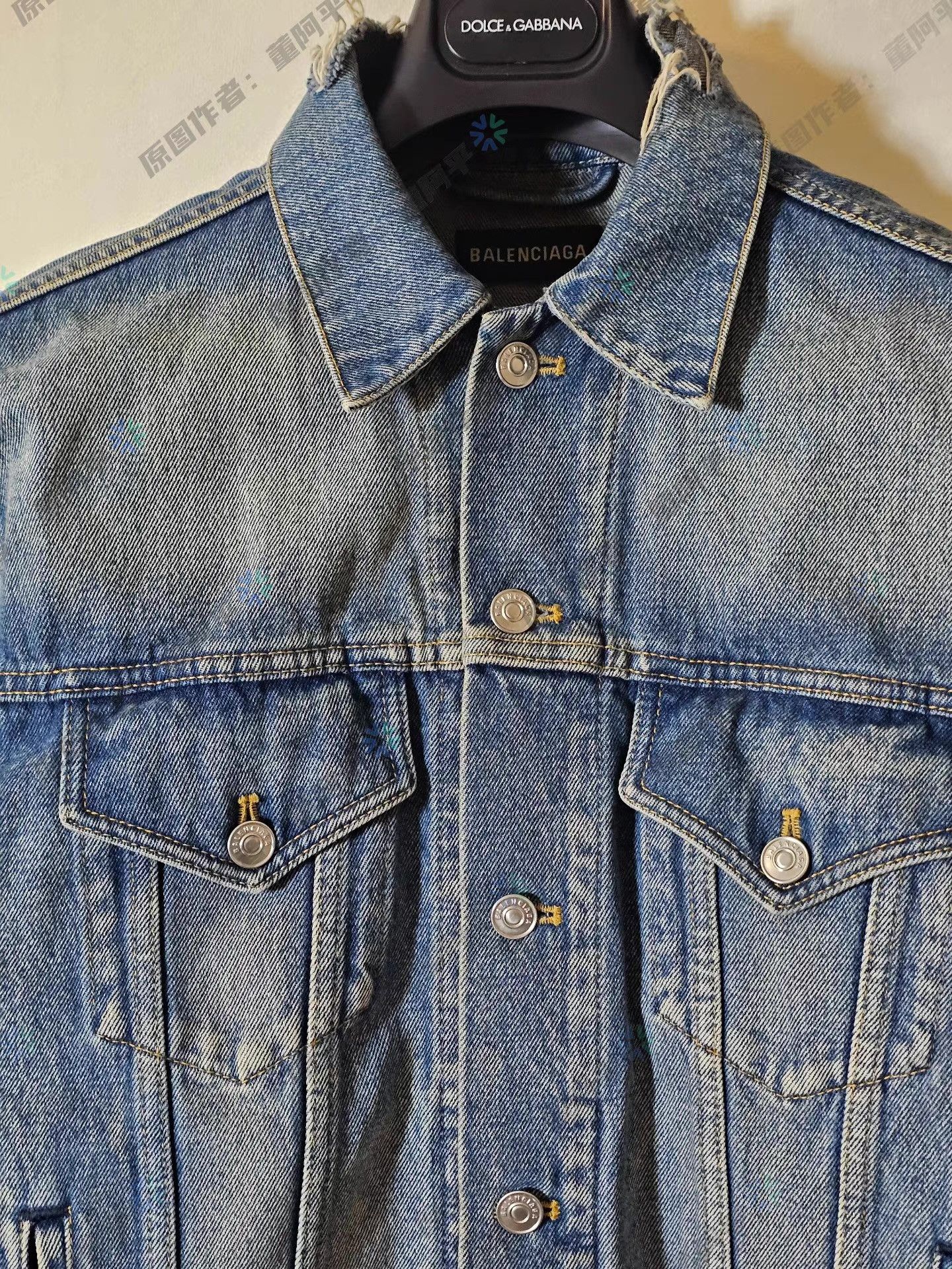 Balenciaga Balenciaga denim jacket Q4 Size US L / EU 52-54 / 3 - 2 Thumbnail