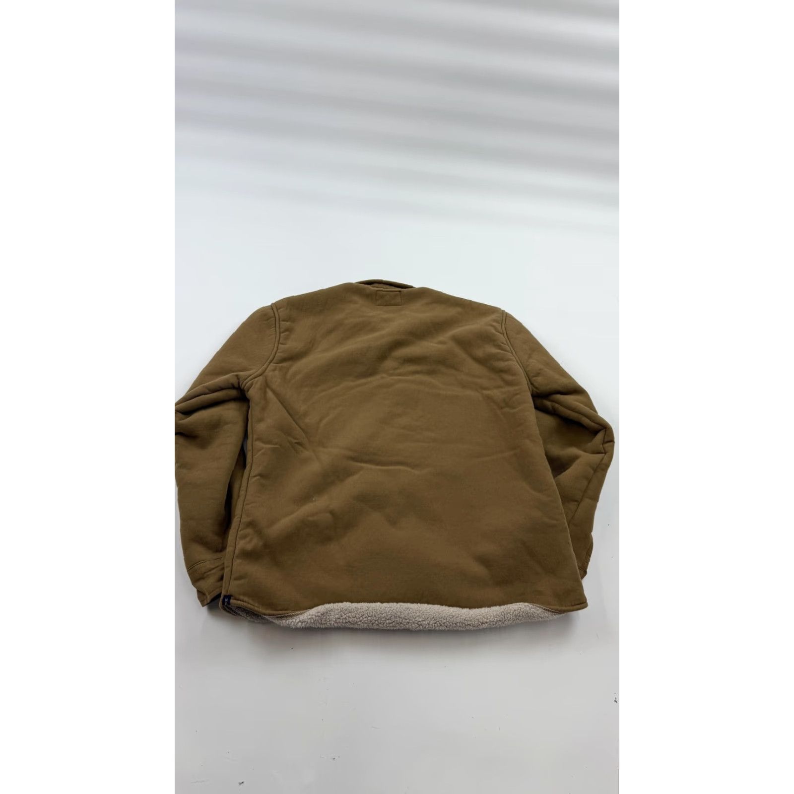 Nomad Nomad Shacket Mens M Tobacco Flynn Sherpa Lined Shirt Jacket Brown Size US M / EU 48-50 / 2 - 5 Thumbnail