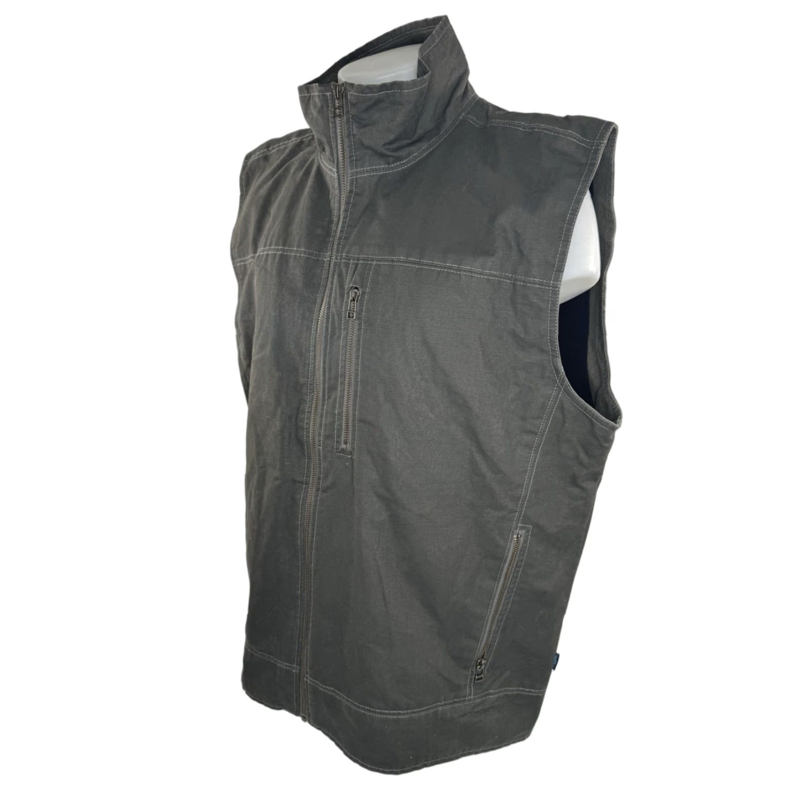 Vintage VINTAGE KUHL Vest Mens 2XL Patina Dye Zip Insulated Grayish Green Addl Info EXCELLENT Size US XXL / EU 58 / 5 - 1 Thumbnail