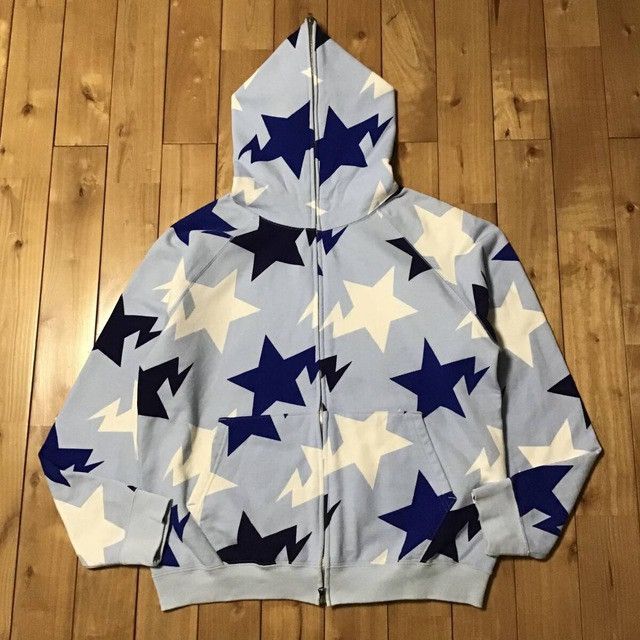 Bape 🔥Nagoya Color🔥 BAPE Sta Full Zip Hoodie a bathing ape star Size US M / EU 48-50 / 2 - 1 Thumbnail