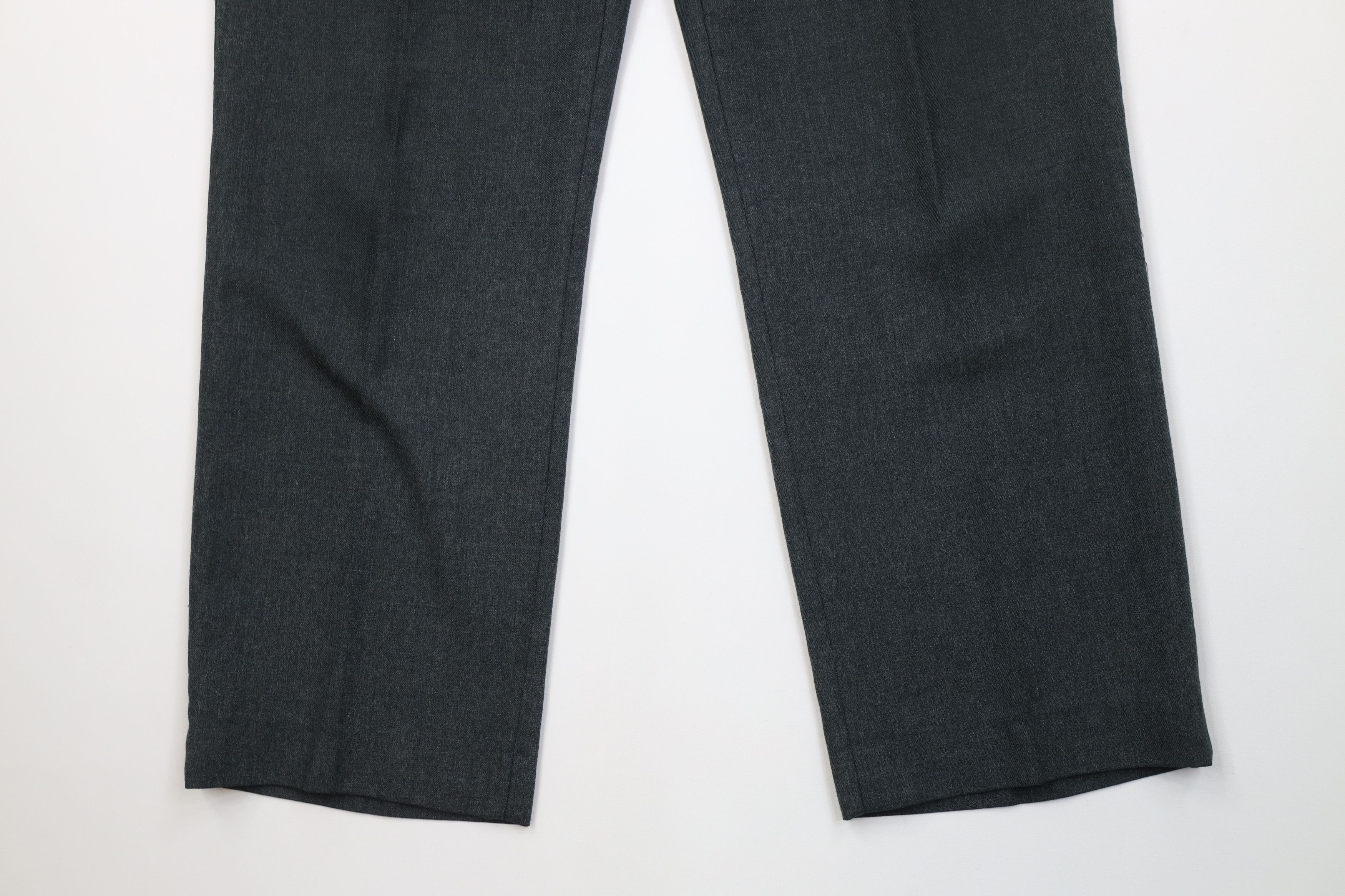 Vintage Vintage 70s Streetwear Gabardine Knit Wide Leg Chino Pants Size US 36 / EU 52 - 4 Thumbnail