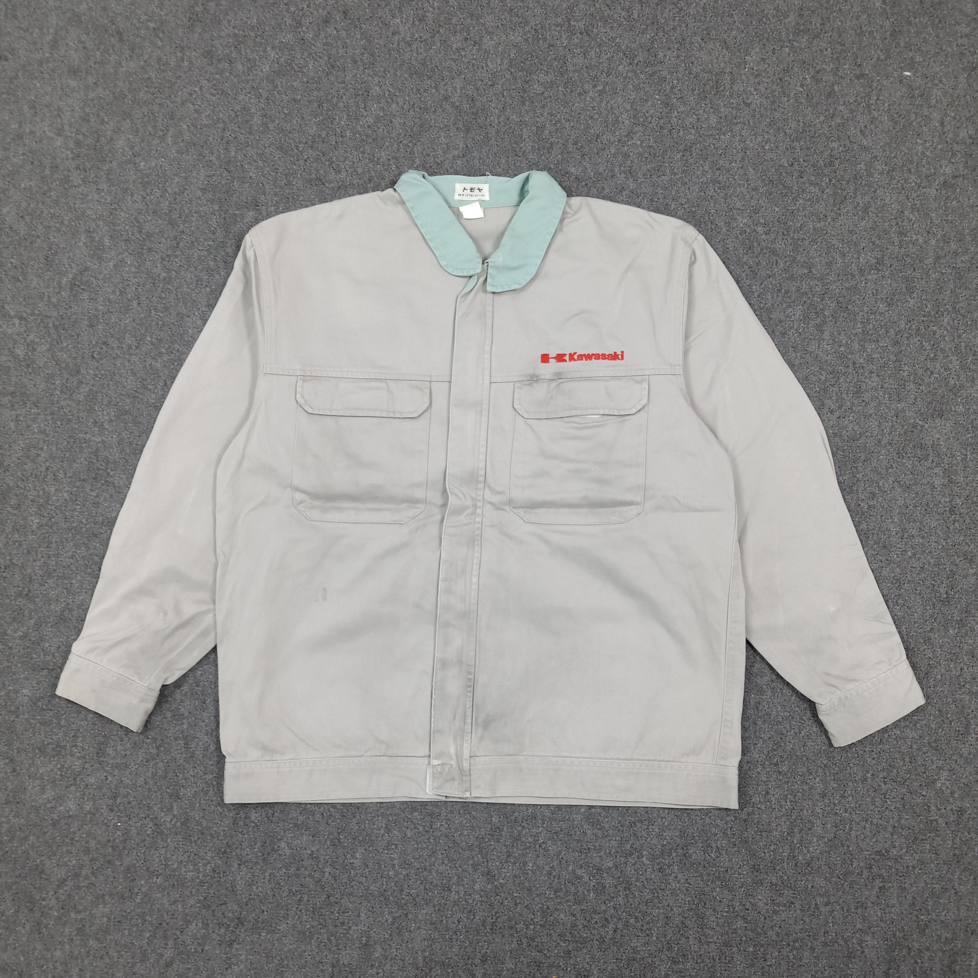 Japanese Brand KAWASAKI Japanese Brand Racing MotorSport Jacket C279N20 Size US L / EU 52-54 / 3 - 3 Thumbnail