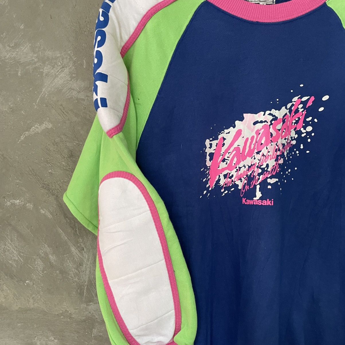 Gear for Sports × Sports Specialties Vintage 80s Kawasaki Motorcycle Riding Sweatshirt Size US M / EU 48-50 / 2 - 9 Thumbnail