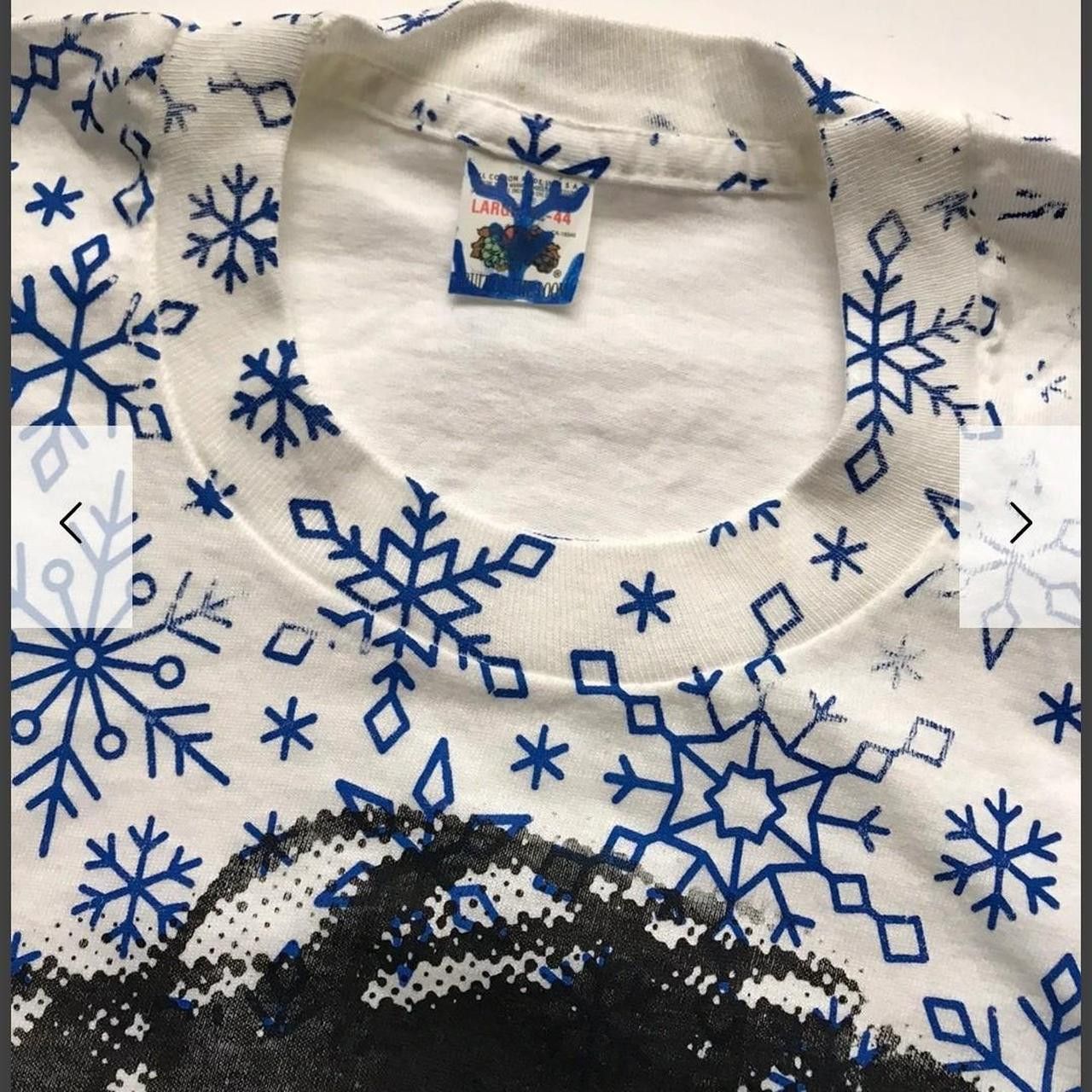 Handmade CUSTOM 1/1 Large Edward Scissorhands 'Vintage' T Shirt Size US L / EU 52-54 / 3 - 2 Thumbnail