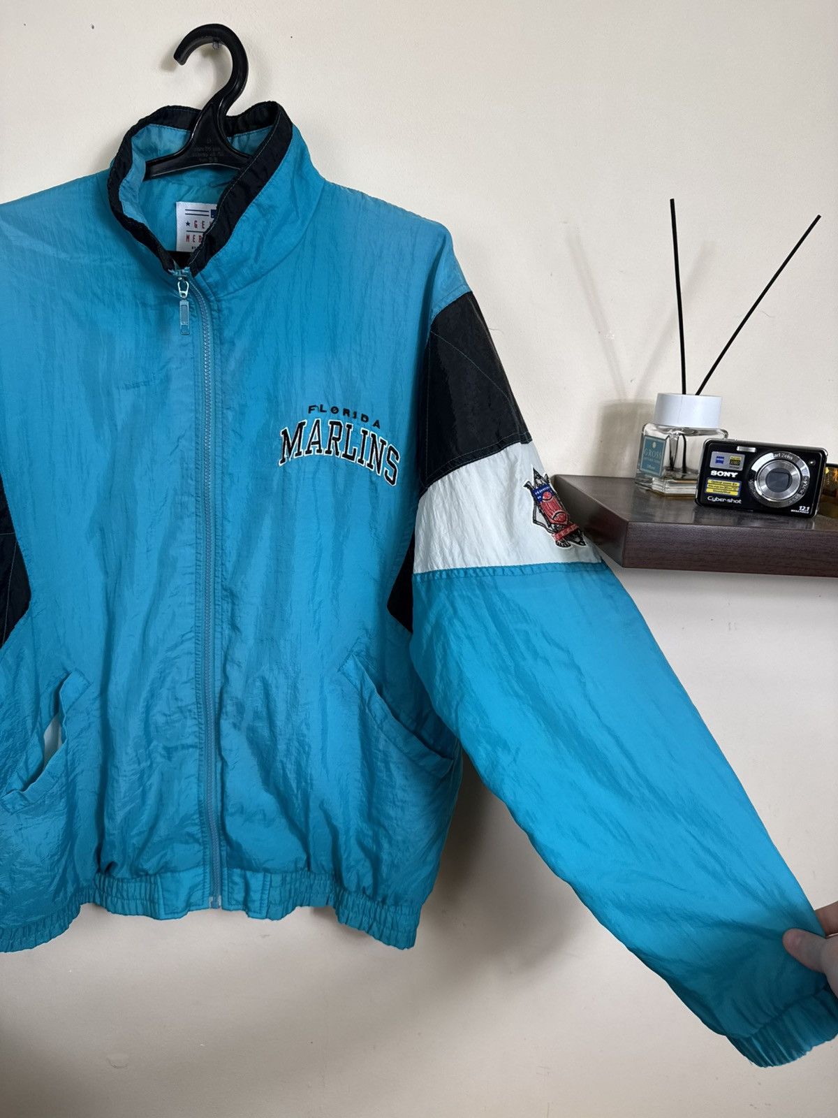 Starter Vintage Florida Marlins Starter Jacket Nylon MLB L Size US L / EU 52-54 / 3 - 19 Thumbnail