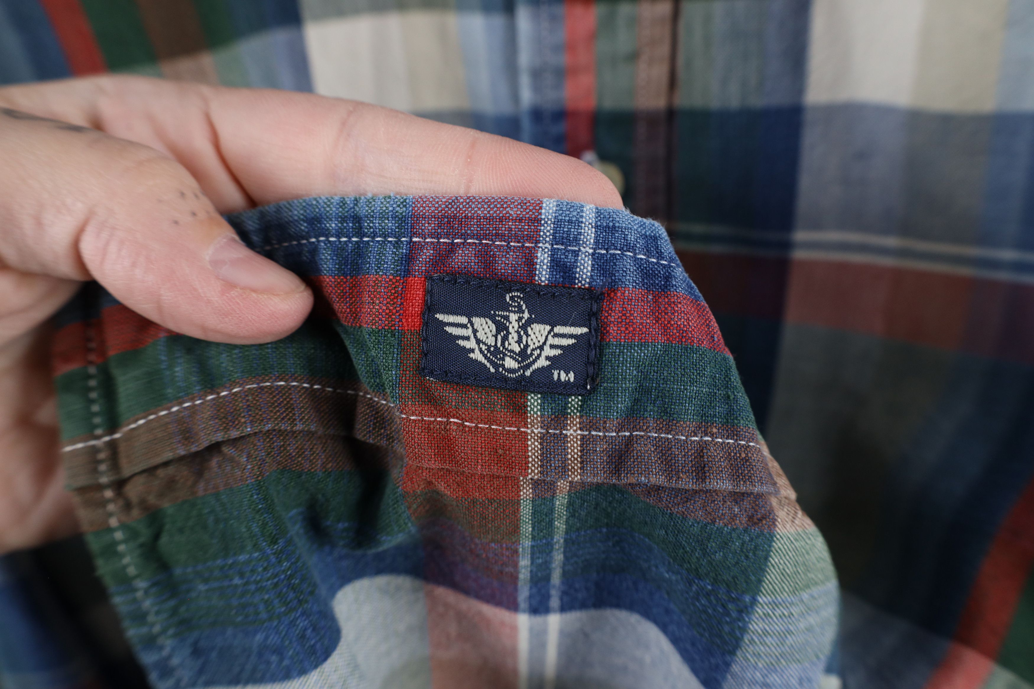 Vintage Vintage 90s Streetwear Heavyweight Button Shirt Plaid Size US XXL / EU 58 / 5 - 4 Thumbnail