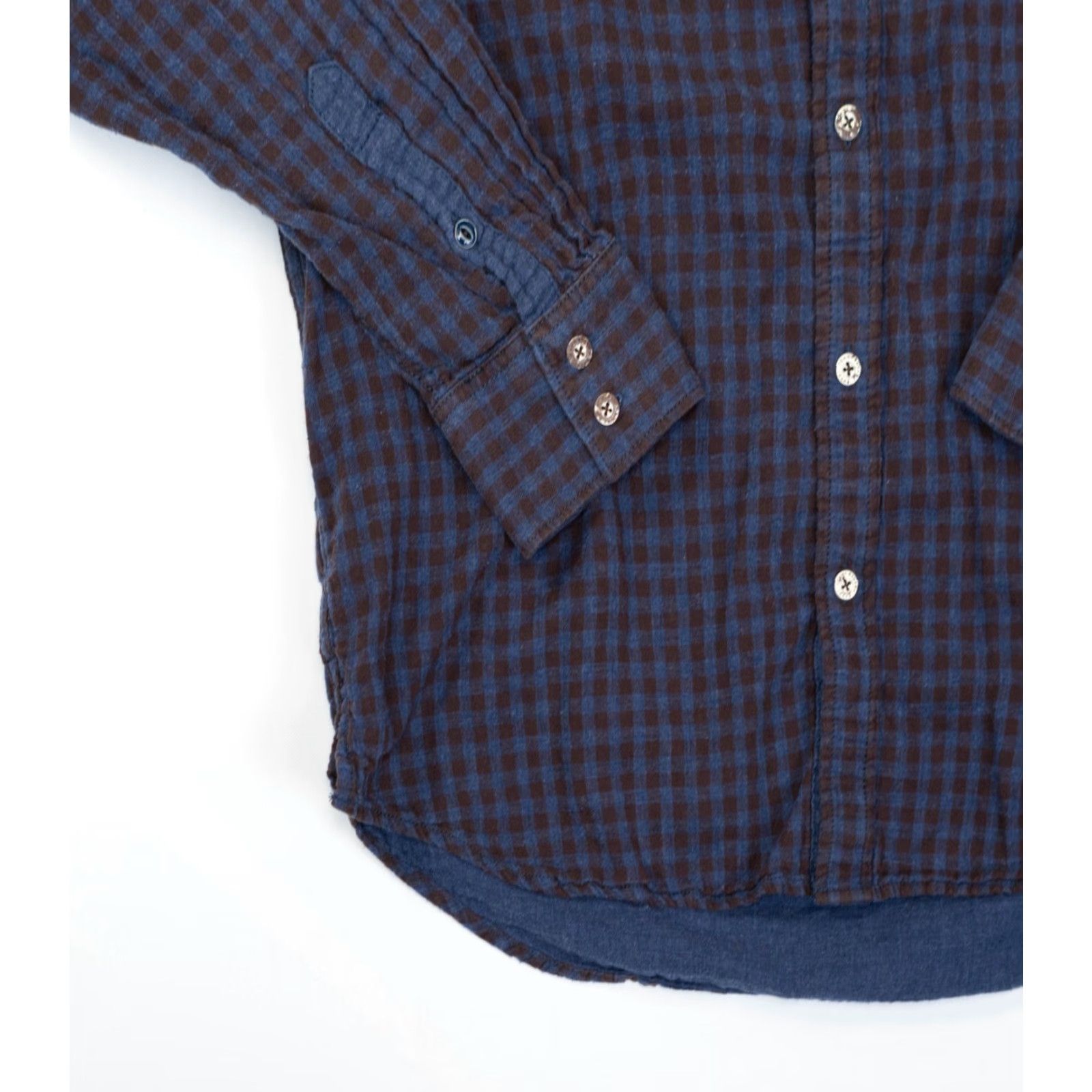 Tommy Bahama VINTAGE Tommy Bahama Island Modern Fit Mens Shirt Red Blue Plaid Long Sleeve Button-Up Shirt Size US M / EU 48-50 / 2 - 7 Thumbnail