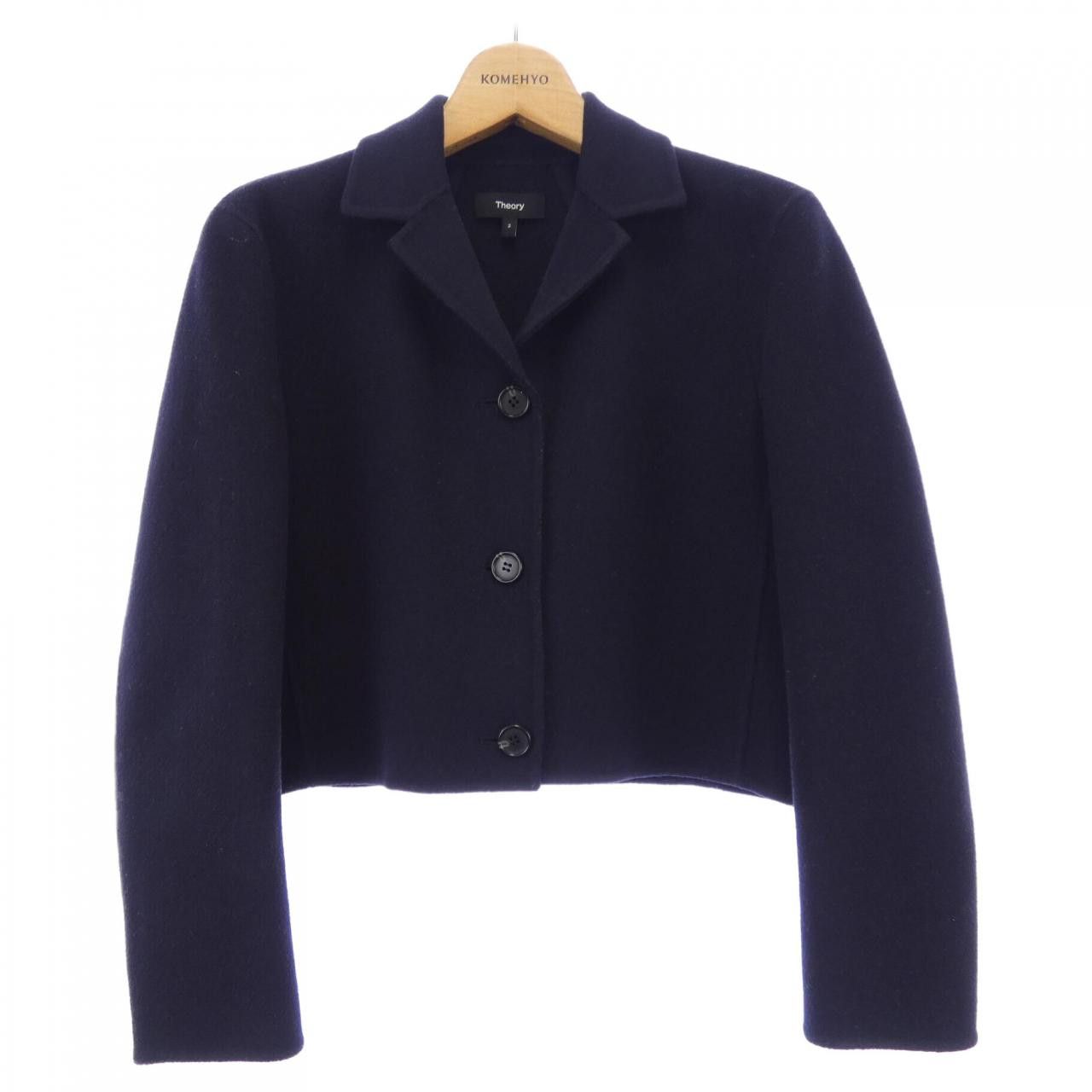 Theory Theory Theory Cashmere Blend Jacket Textile Outerwear 01-3304110 DUTY FREE for USA Size ONE SIZE - 1 Thumbnail