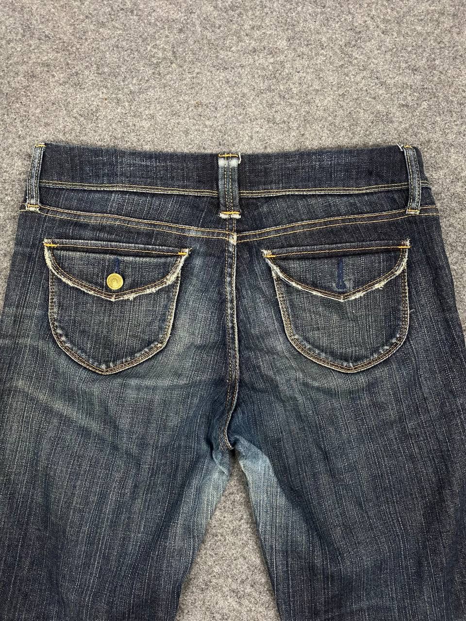 Japanese Brand uniqlo japanese brands bootcut flare denim Size 34" / US 12 / IT 48 - 3 Thumbnail