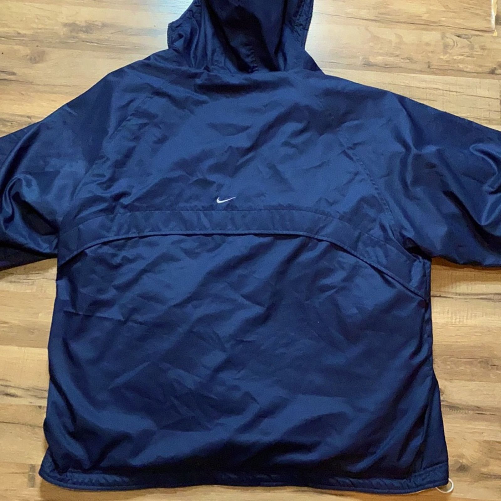 Nike 90s Nike Reversible Center Swoosh Windbreaker Fleece Anorak Size US XL / EU 56 / 4 - 13 Thumbnail