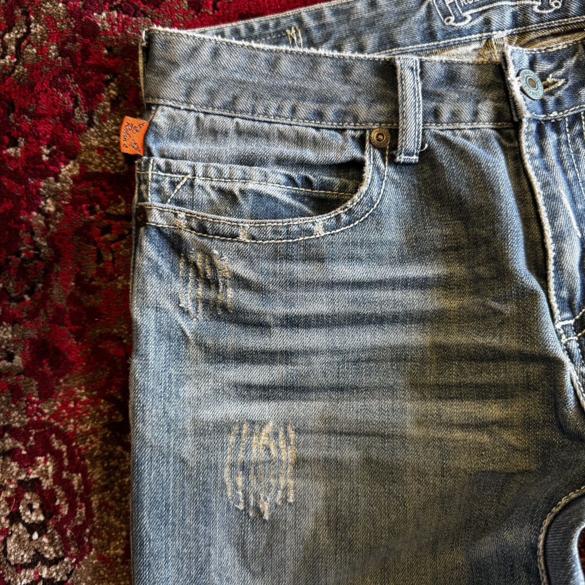 Robins Jeans Bootcut Robins Jeans W Flap Pockets Size US 30 / EU 46 - 12 Thumbnail