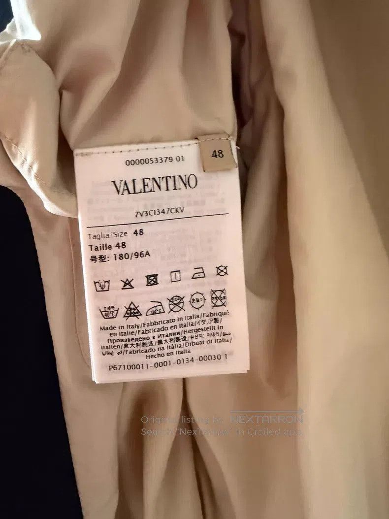 Valentino Valentino Men's nylon windproof jacket Size US M / EU 48-50 / 2 - 4 Thumbnail