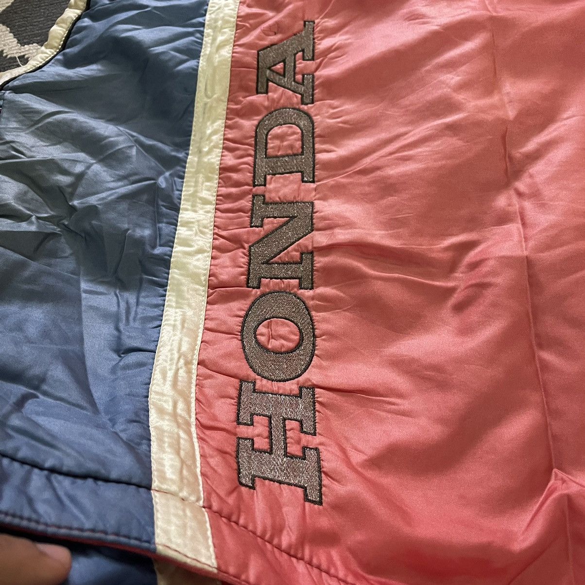 Honda × Vintage Rare Vintage 80s Honda Racing Motorcycle Riding Jacket Size US M / EU 48-50 / 2 - 14 Thumbnail