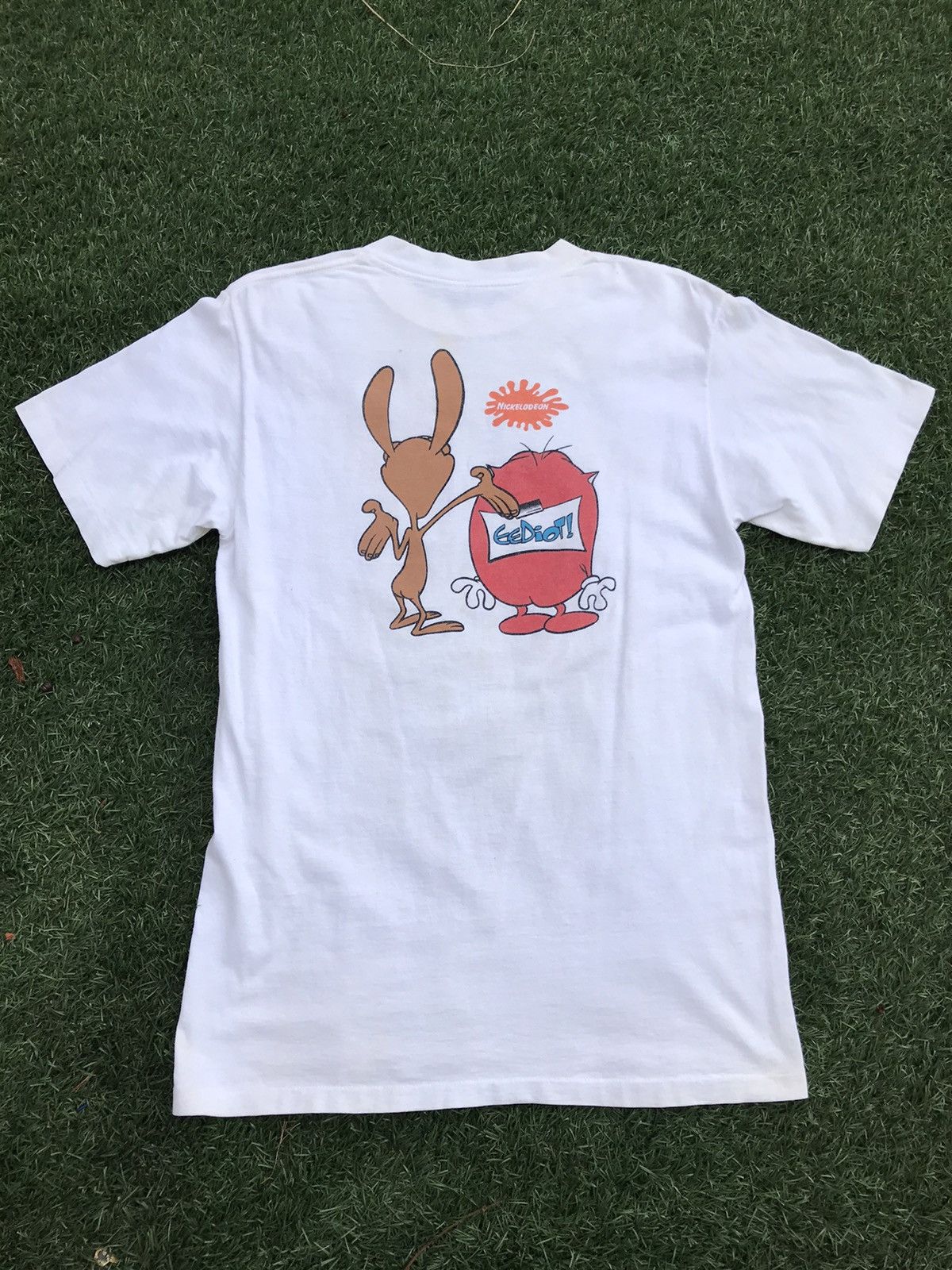 Cartoon Network Vintage The Ren and Stimpy Show T-Shirt 1994 AOP Size US M / EU 48-50 / 2 - 2 Thumbnail