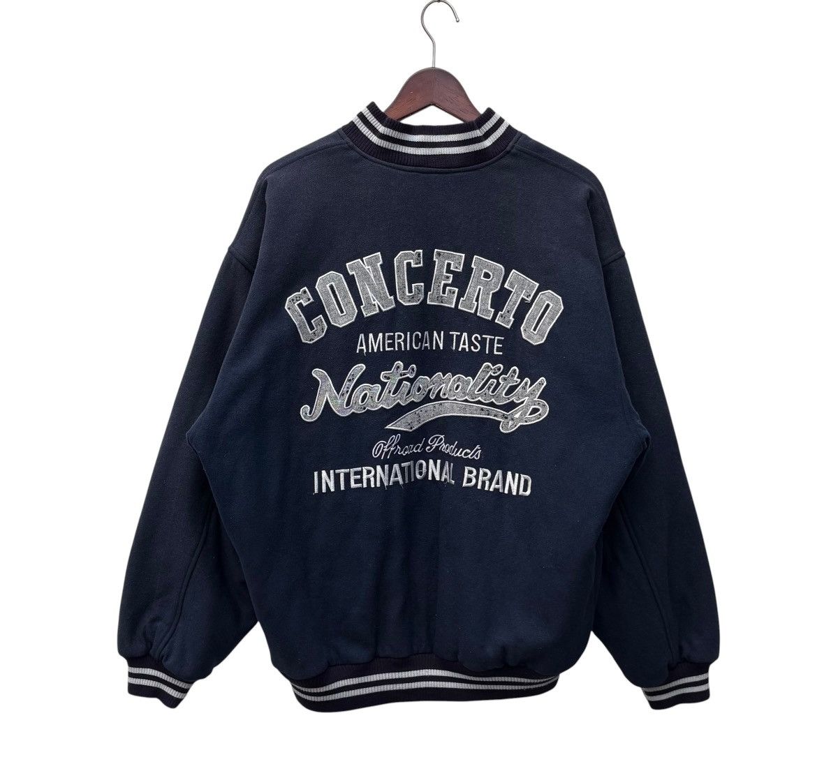 Vintage Vintage Concerto American Offroad Motorsport Varsity Jacket Size US L / EU 52-54 / 3 - 1 Thumbnail