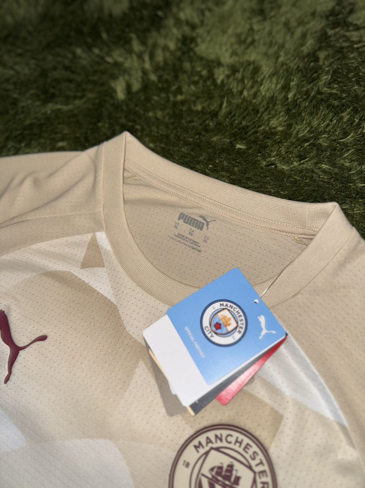 Puma [L] Puma Manchester City 23/24 Pre-Match Jersey (Non-mark) Size US L / EU 52-54 / 3 - 3 Thumbnail