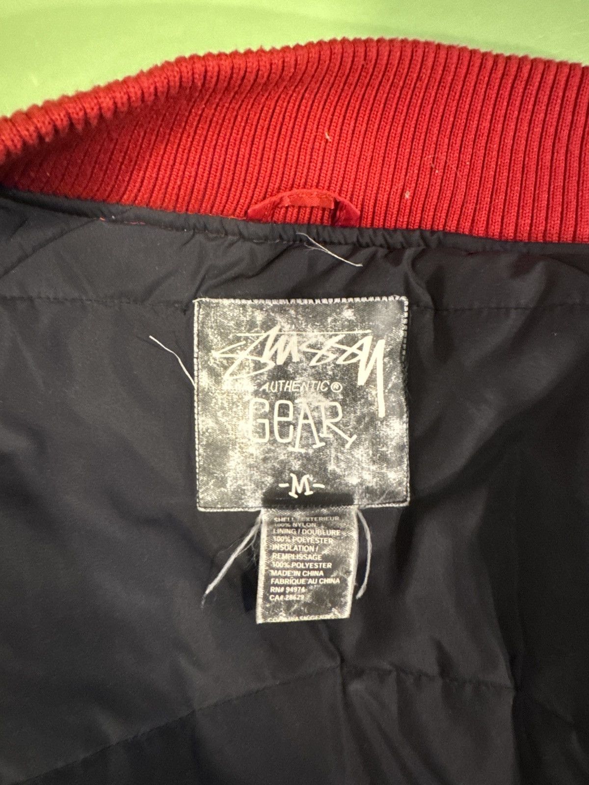Stussy × Vintage STÜSSY BOMBER JACKET Size US M / EU 48-50 / 2 - 3 Thumbnail