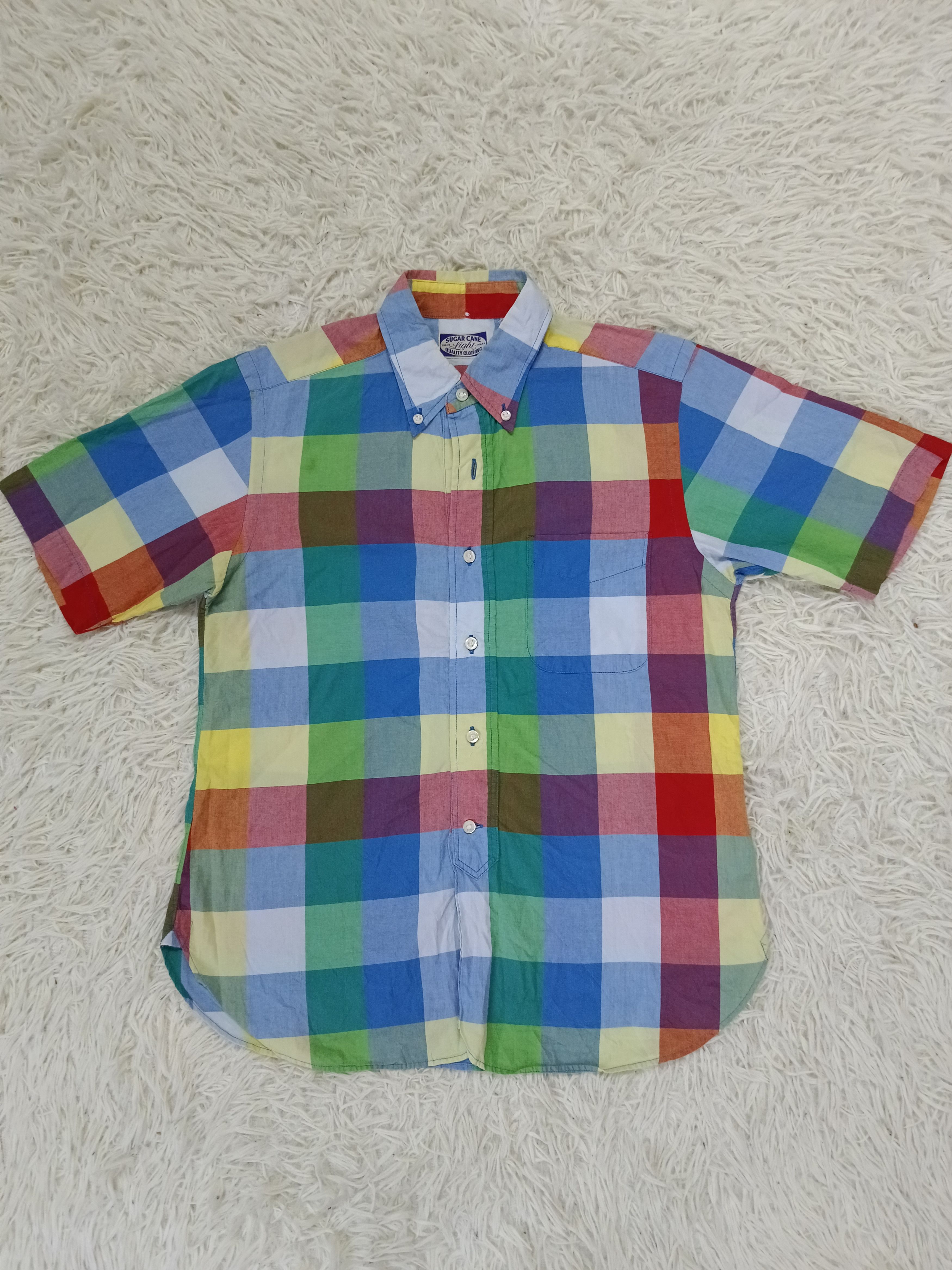 Sugar Cane SUGAR CANE MULTICOLOUR BUTTON UP Size US S / EU 44-46 / 1 - 1 Thumbnail