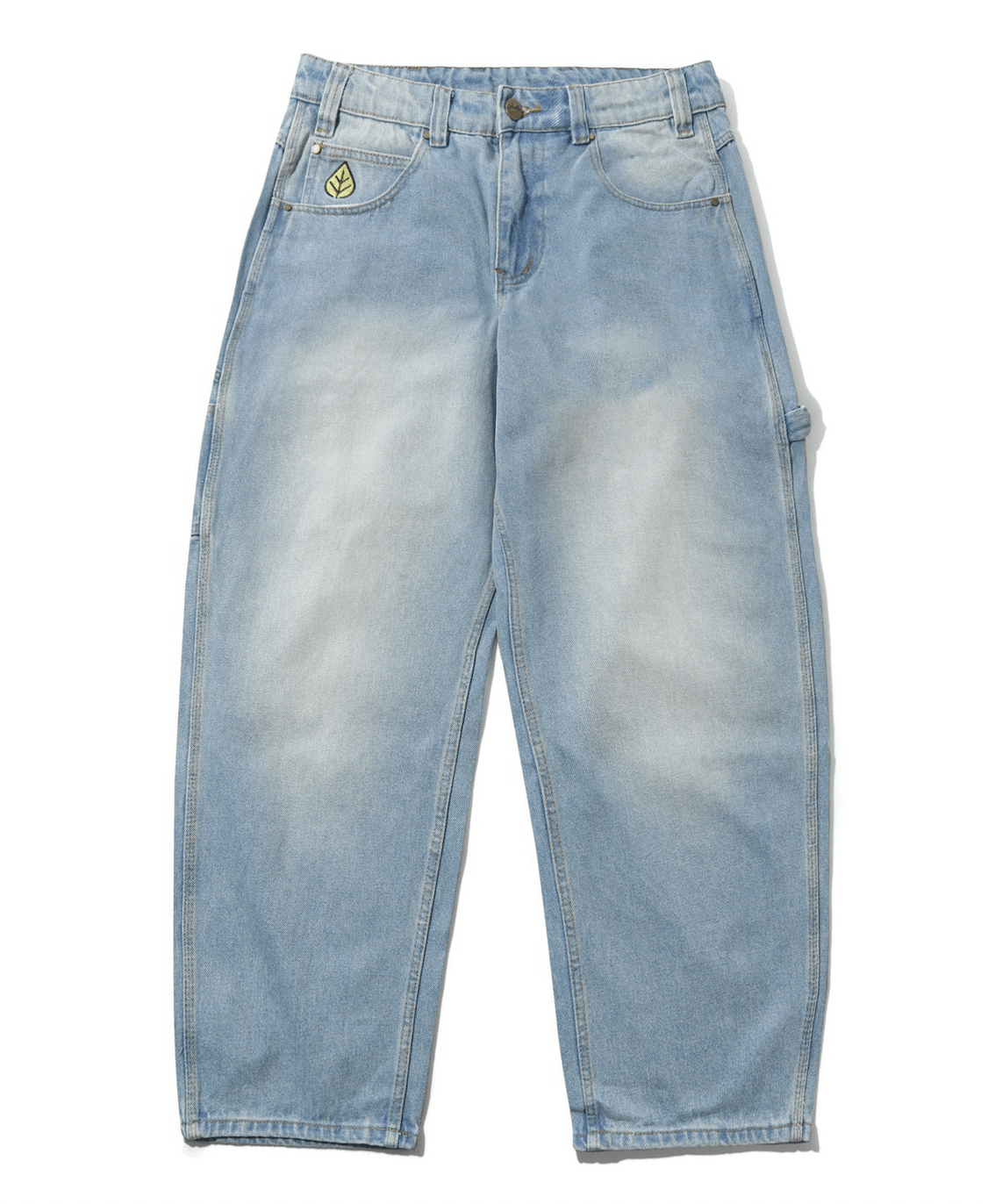 Butter Goods BUTTER Weathergear Denim Jeans, Distressed Indigo sz 32 Size US 32 / EU 48 - 1 Thumbnail