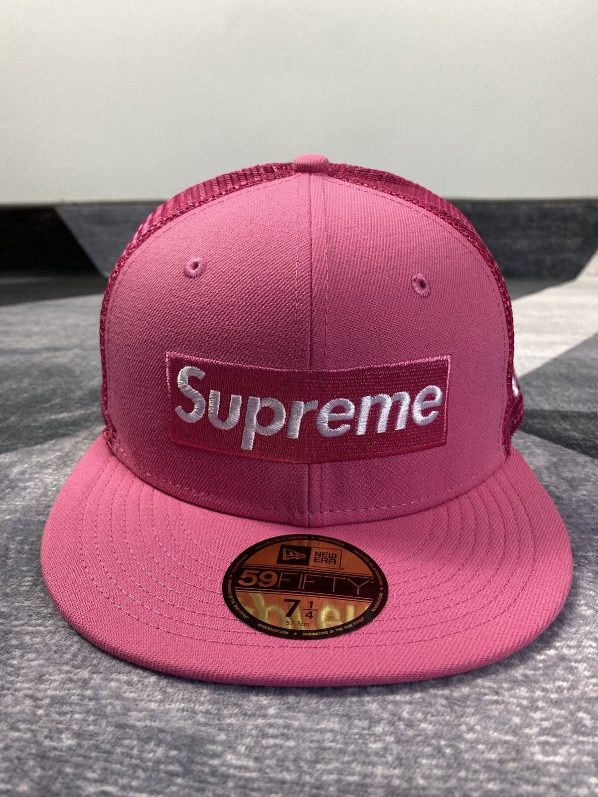 Supreme Mesh Box Logo Hat | Grailed