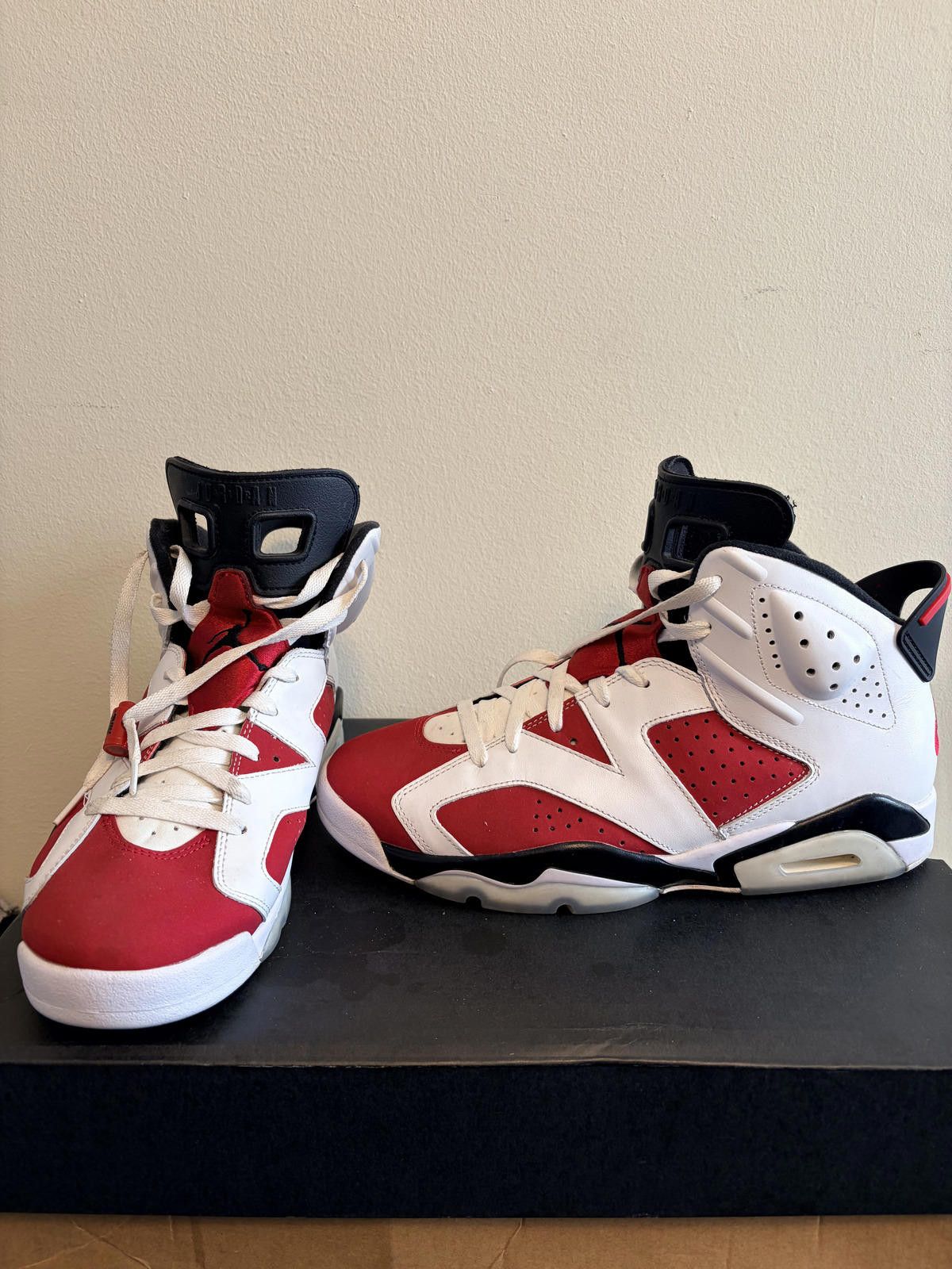 Jordan Brand Air Jordan 6 Retro Carmine Shoe (Size 10.5) Size US 10.5 / EU 43-44 - 5 Thumbnail